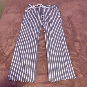 Sapphire Red Long Beach pants